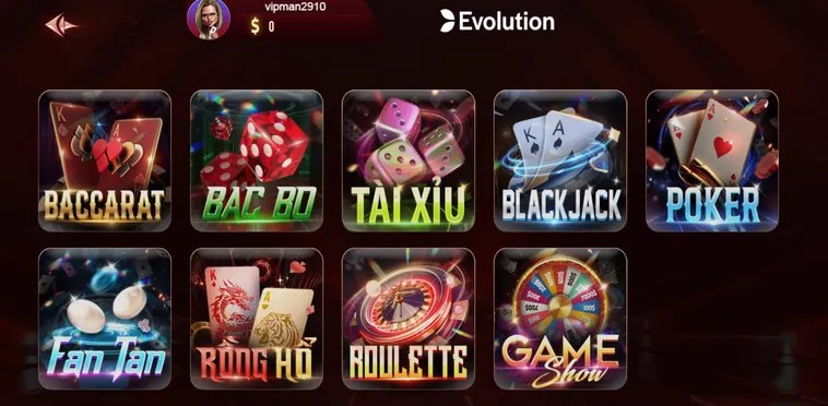 Trải Nghiệm Evolution Livestream Tại ManClub Đỉnh Cao Thế Giới