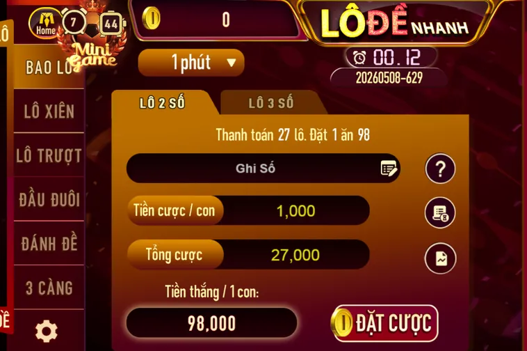 Chốt Số Liền Tay Nhận Thưởng Cực Đã Với Lô Đề Nhanh Tại ManClub
