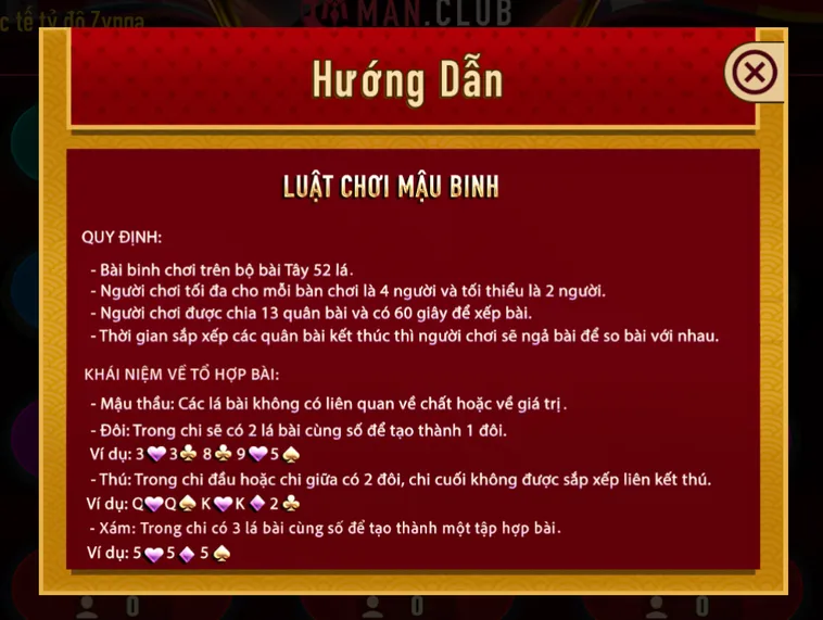 Chinh Phục Mậu Binh Tại ManClub Với Những Chiến Thuật Sắp Xếp Bài Đỉnh Cao