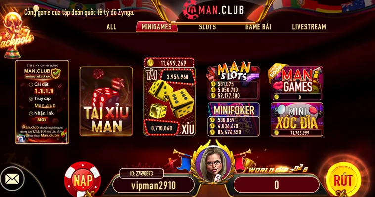 Minigame ManClub Bí Kíp Kiếm Tiền Nhanh Chóng Với Lối Chơi Đơn Giản