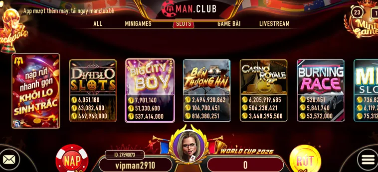 Nổ Hũ ManClub Nghệ Thuật Săn Jackpot Tiền Tỷ Từ Các Cao Thủ