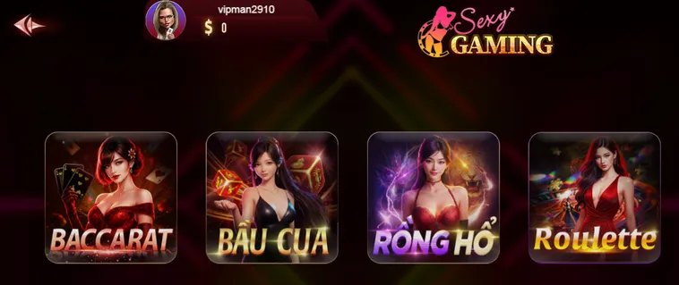 Sảnh Sexy Gaming Livestream Tại ManClub Nơi Cảm Xúc Thăng Hoa