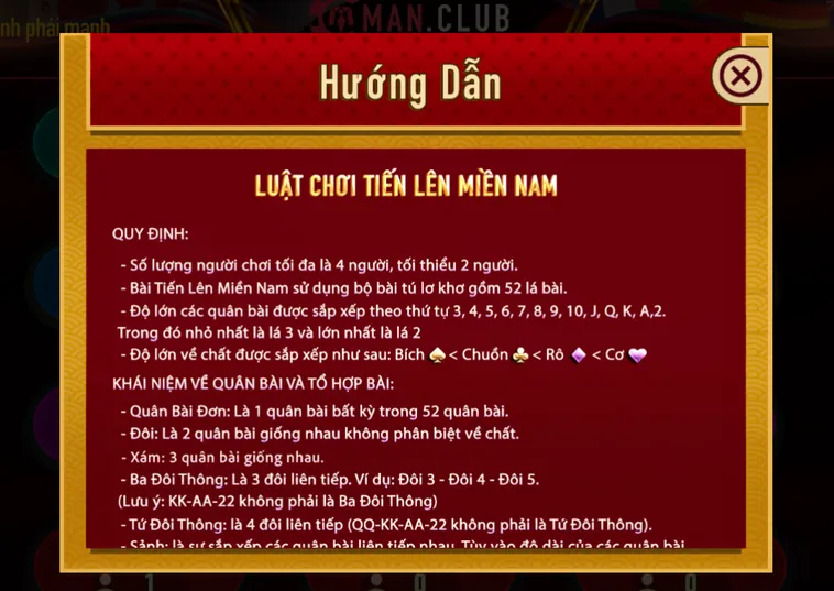 Solo Tiến Lên Đếm Lá Tại ManClub Chiến Thuật Một Đối Một Đẳng Cấp